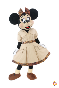 Miss Mouse Safari Mascot Costume