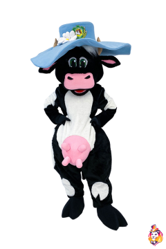 Cow Flower Mascot Costume