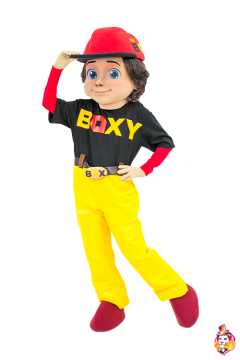 Boy Boxy Mascot Costume