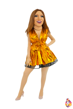 Dress Beauty gold for stripper