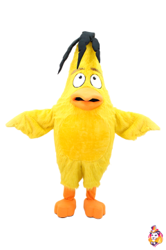 Yellow Bird Mascot Costume