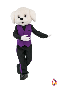 Рoodle in a suit Mascot Costume