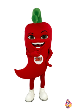 Hot Pepper Mascot Costume
