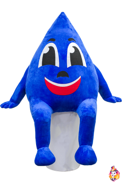 Drop Life size statue