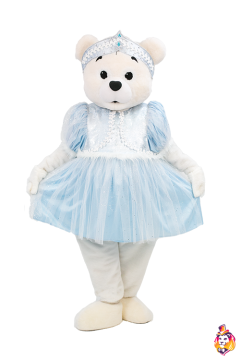 Snow maiden Snow flakes Costume for Mascot