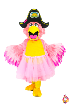 Parrot Pirate Mascot Costume