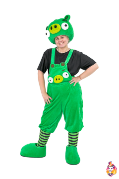 Green pig Carnival сostume