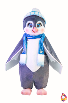 Penguin Snowball Mascot Costume