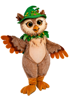 The Magical Forest Owl Mascot Costume