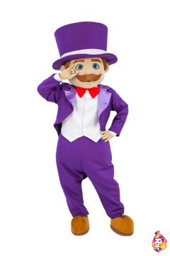 Gentleman Mascot Costume