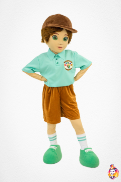 Talented boy Mascot Costume