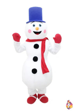 Snowman Ivan Mascot Costume