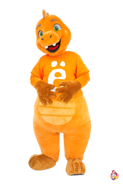 Dinosaur Yolik Mascot Costume