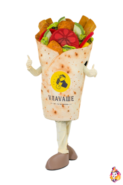 Shaverma Mascot Costume