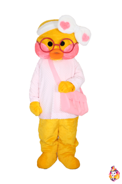 Yellow Duck Mascot Costume