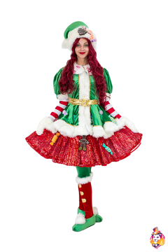 New Year's Elf Sweetie carnival costume