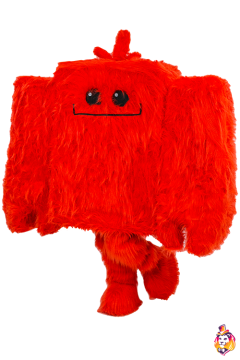 Red monster Mascot Costume
