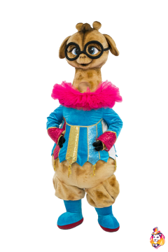 Giraffe Barbariska Mascot Costume