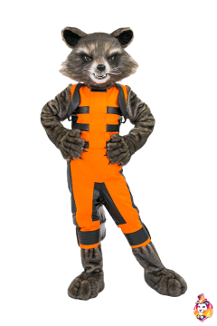 Super Raccoon Mascot Costume