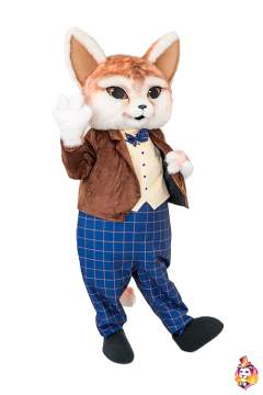 Big-eared Fox Mascot Costume