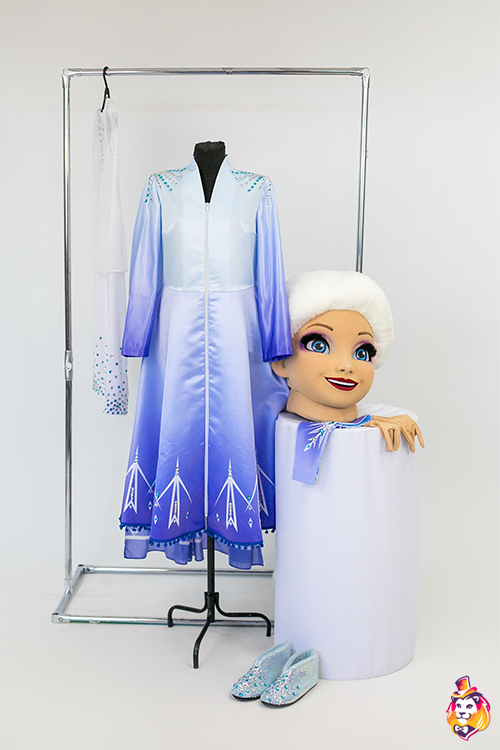 Ice Princess Mascot Costume