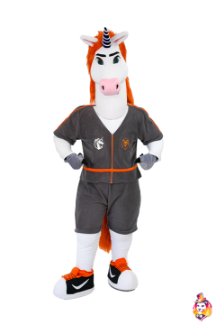 Unicorn Athlete Mascot Costume