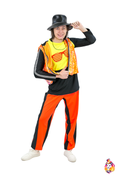 Neon Boy carnival costume