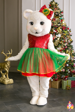 Merry Christmas costume for Mascot