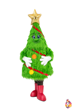 Christmas tree girl Mascot Costume