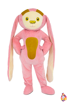 Creature pink Mascot Costume