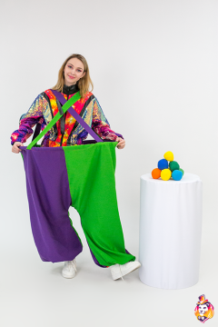 Pants for playing with soft balls Game prop 