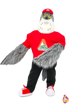 Swift Falcon Mascot Costume