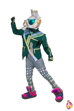 DJ Robot Mascot Costume
