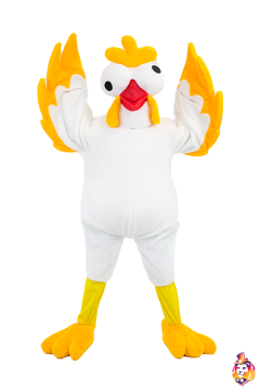Crazy Chicken Mascot Costume