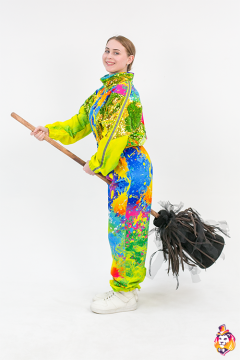Broom Game prop