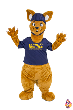 Kangaroo Athlete Mascot Costume