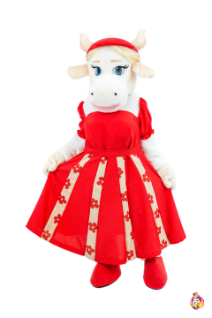 Cow Zorka Mascot Costume