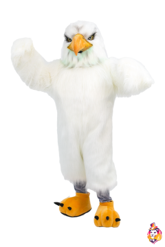 Snow Eagle Mascot Costume