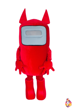 Cosmonaut Red Mascot Costume