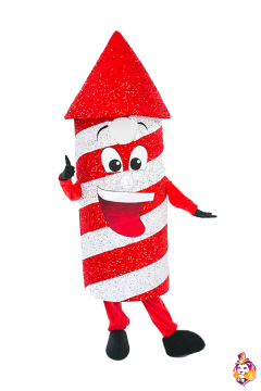 Rocket Mascot Costume