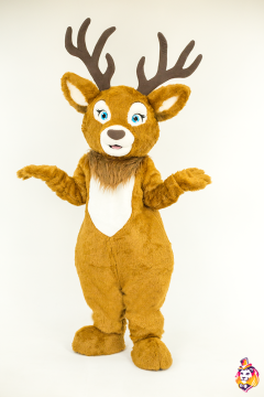 Deer Lesya Mascot Costume