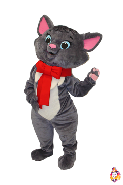 Сat with a bow Mascot Costume