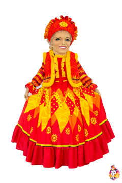 Singer Nadya Mascot Costume