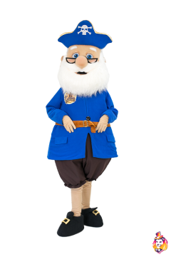 Grandfather Pirate Mascot Costume