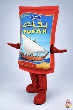 Doll Bean Chips Mascot Costume