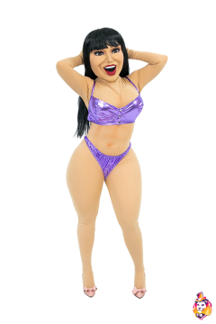 Stripper Cleo Mascot Costume