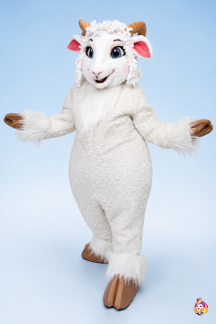 Zollie the Sheep Mascot Costume