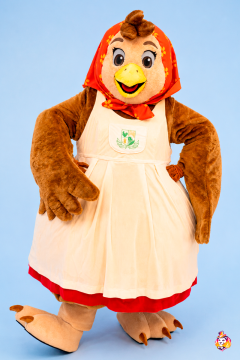 Ryaba Chicken Mascot Costume
