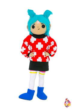Daisy Girl Mascot Costume