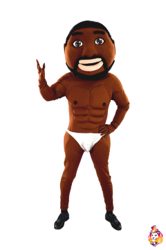 Stripper Sam mascot costume